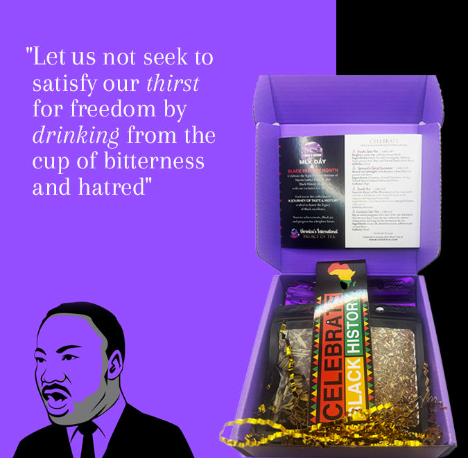 Martin Luther King (Black History Month) Tea Collection Box — Veronica ...
