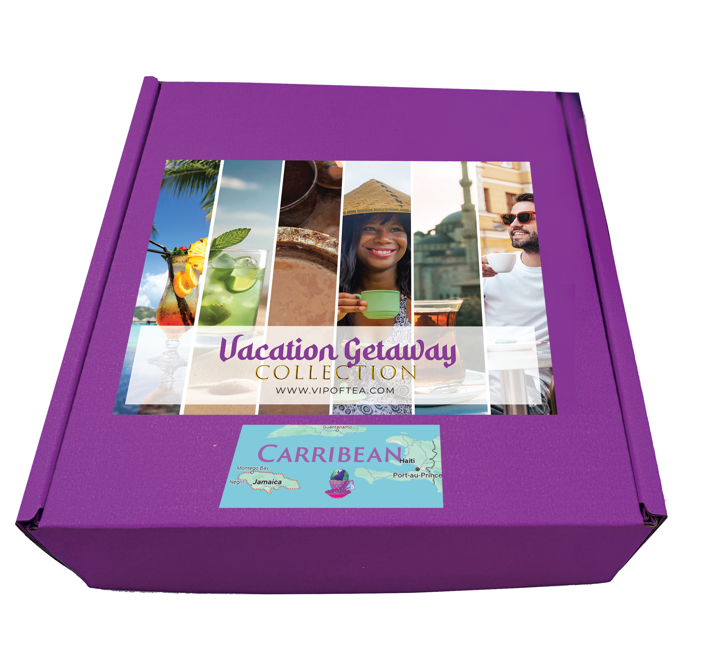 Vacation Getaway Tea Collection Boxes: 23 Regional Destinations ...